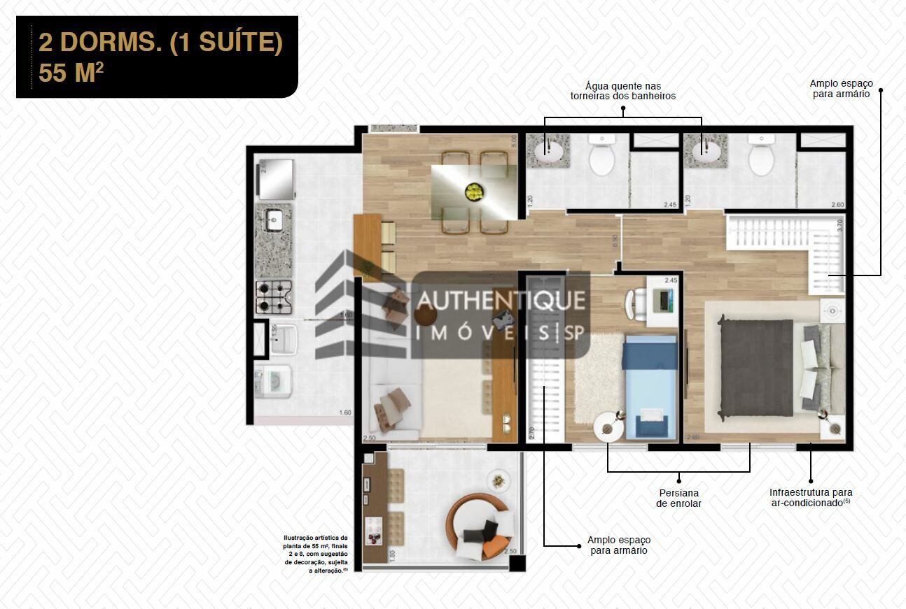 Apartamento à venda com 2 quartos, 47m² - Foto 27