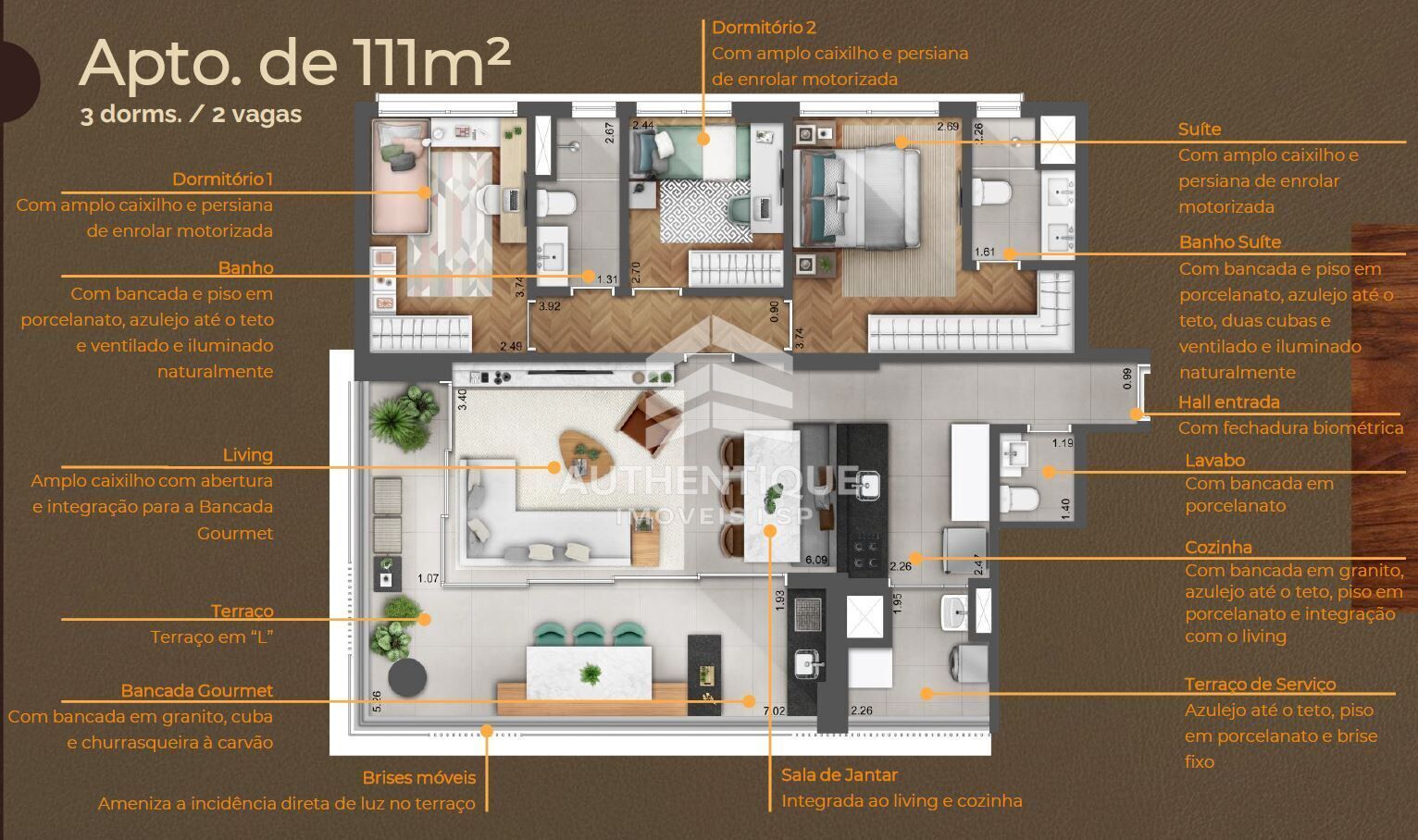 Apartamento, 2 quartos, 111 m² - Foto 32