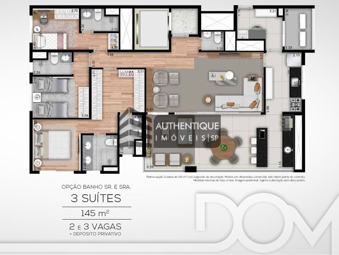 Apartamento à venda com 4 quartos, 146m² - Foto 51