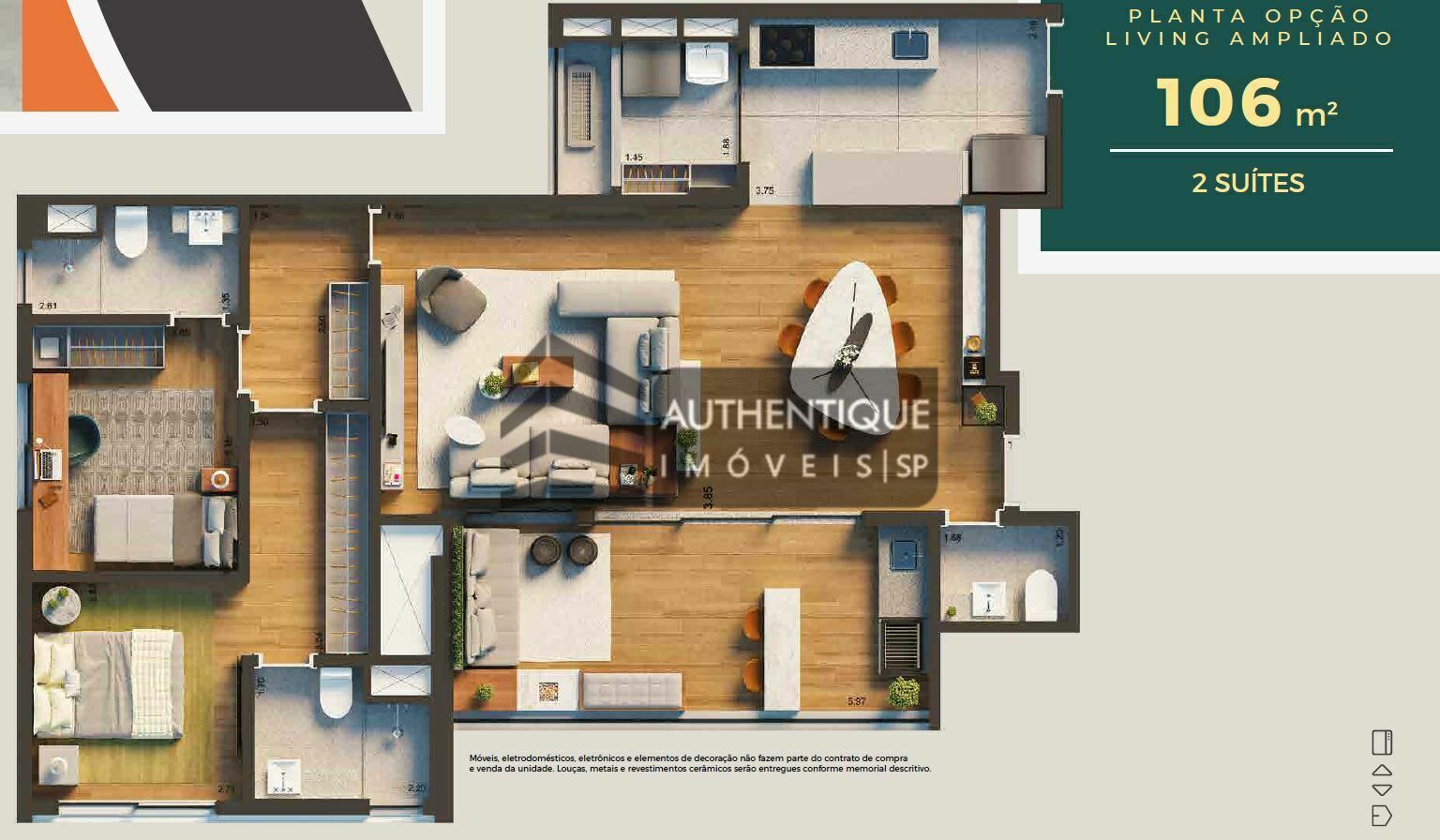 Apartamento à venda com 4 quartos, 147m² - Foto 13