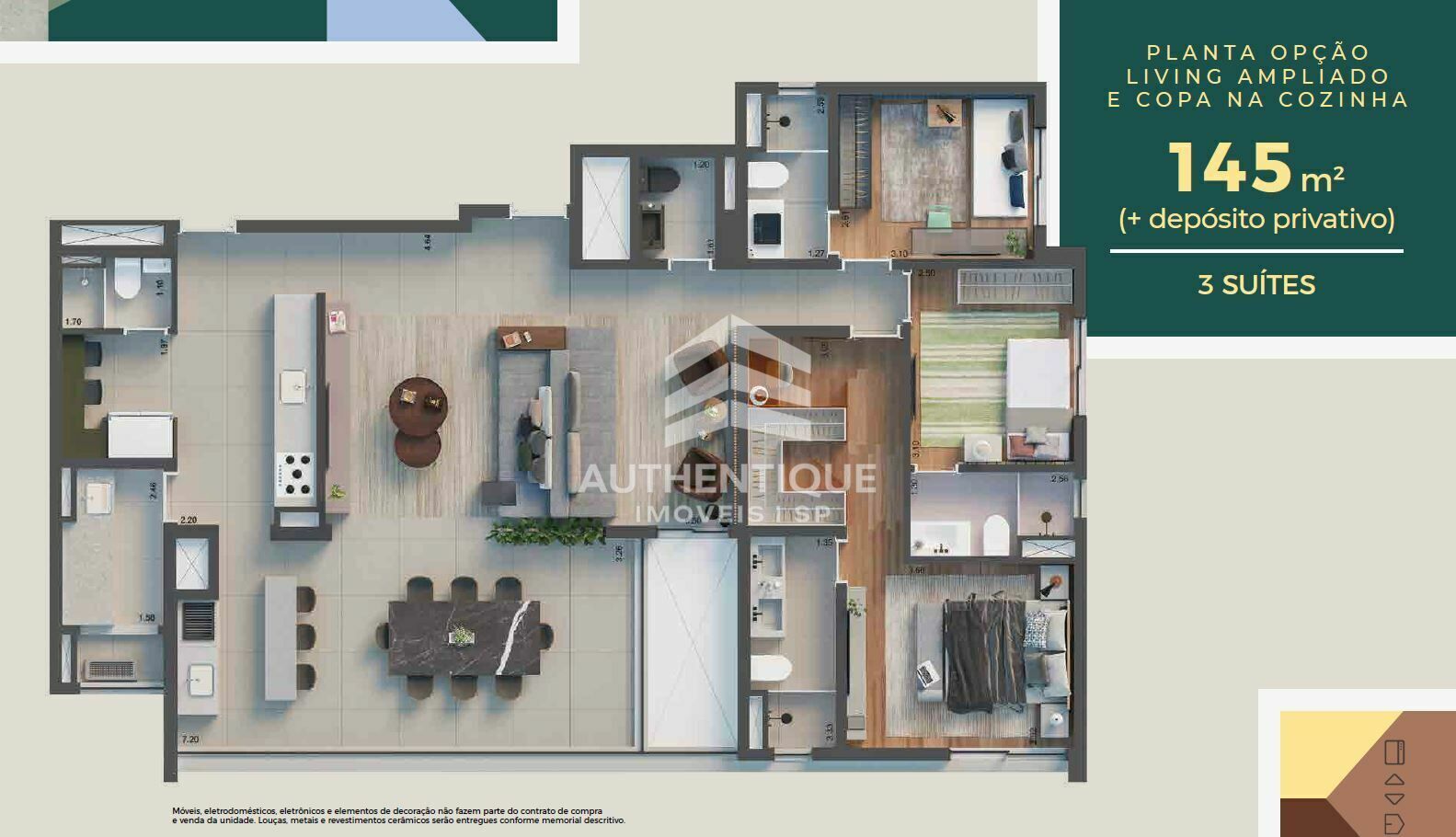 Apartamento, 4 quartos, 147 m² - Foto 14