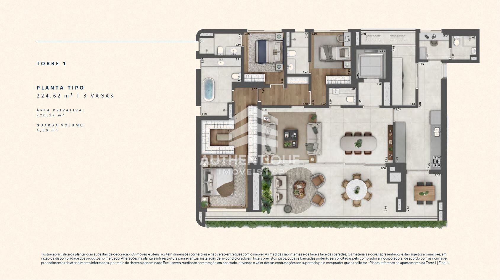 Apartamento, 3 quartos, 224 m² - Foto 18