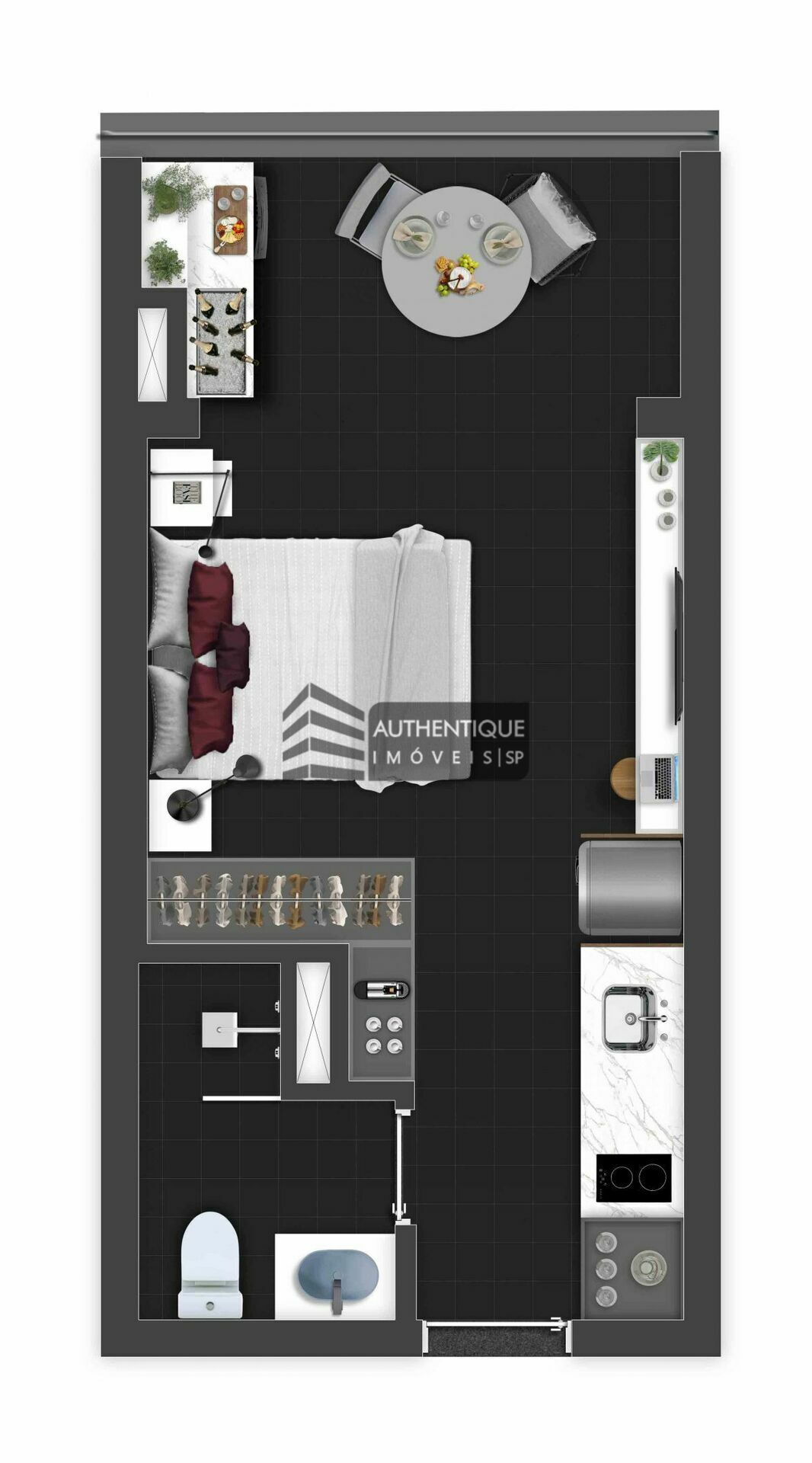 Apartamento, 2 quartos, 22 m² - Foto 35