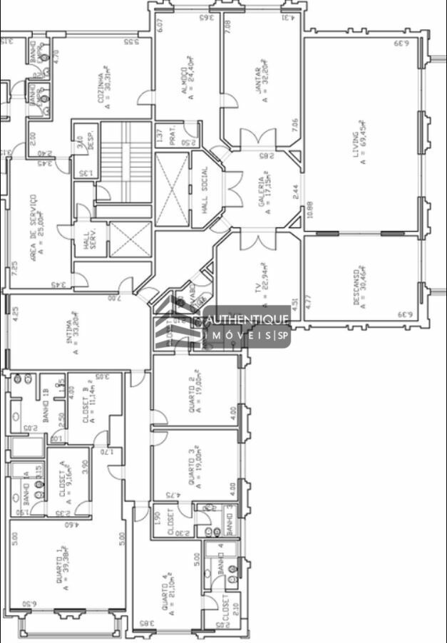 Apartamento à venda com 4 quartos, 700m² - Foto 9