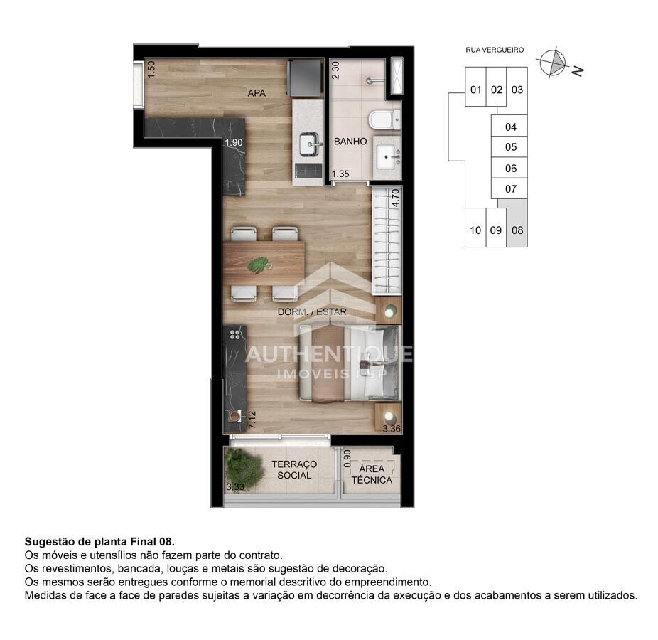 Apartamento, 1 quarto, 23 m² - Foto 27