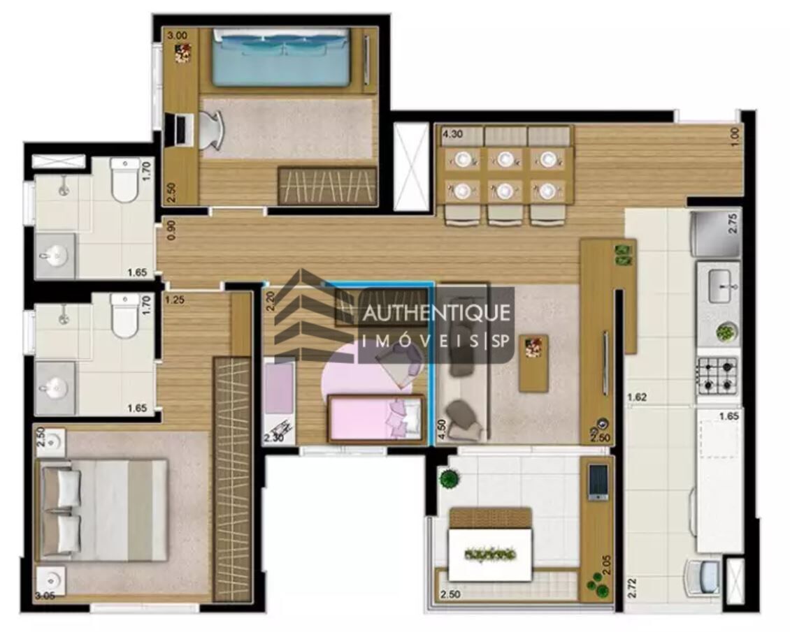 Apartamento à venda com 2 quartos, 61m² - Foto 28