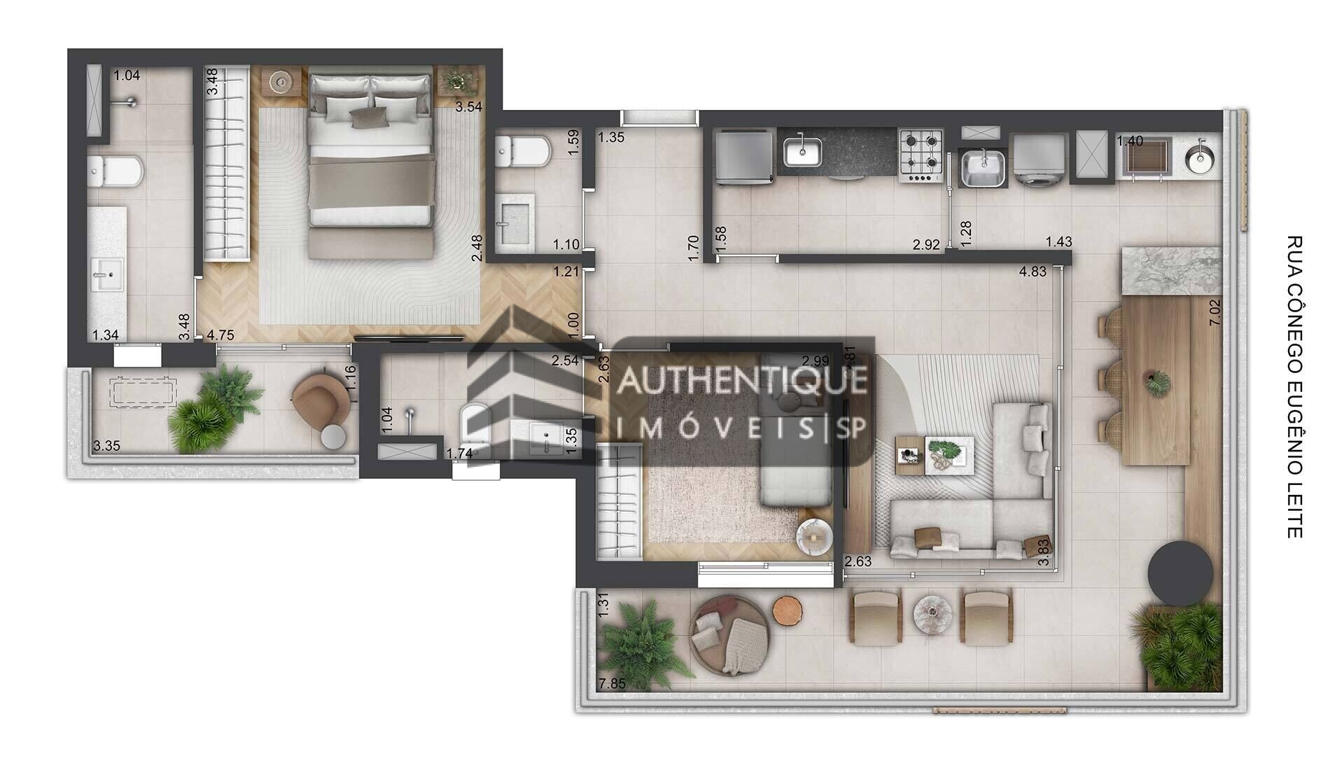 Apartamento à venda com 1 quarto, 92m² - Foto 26