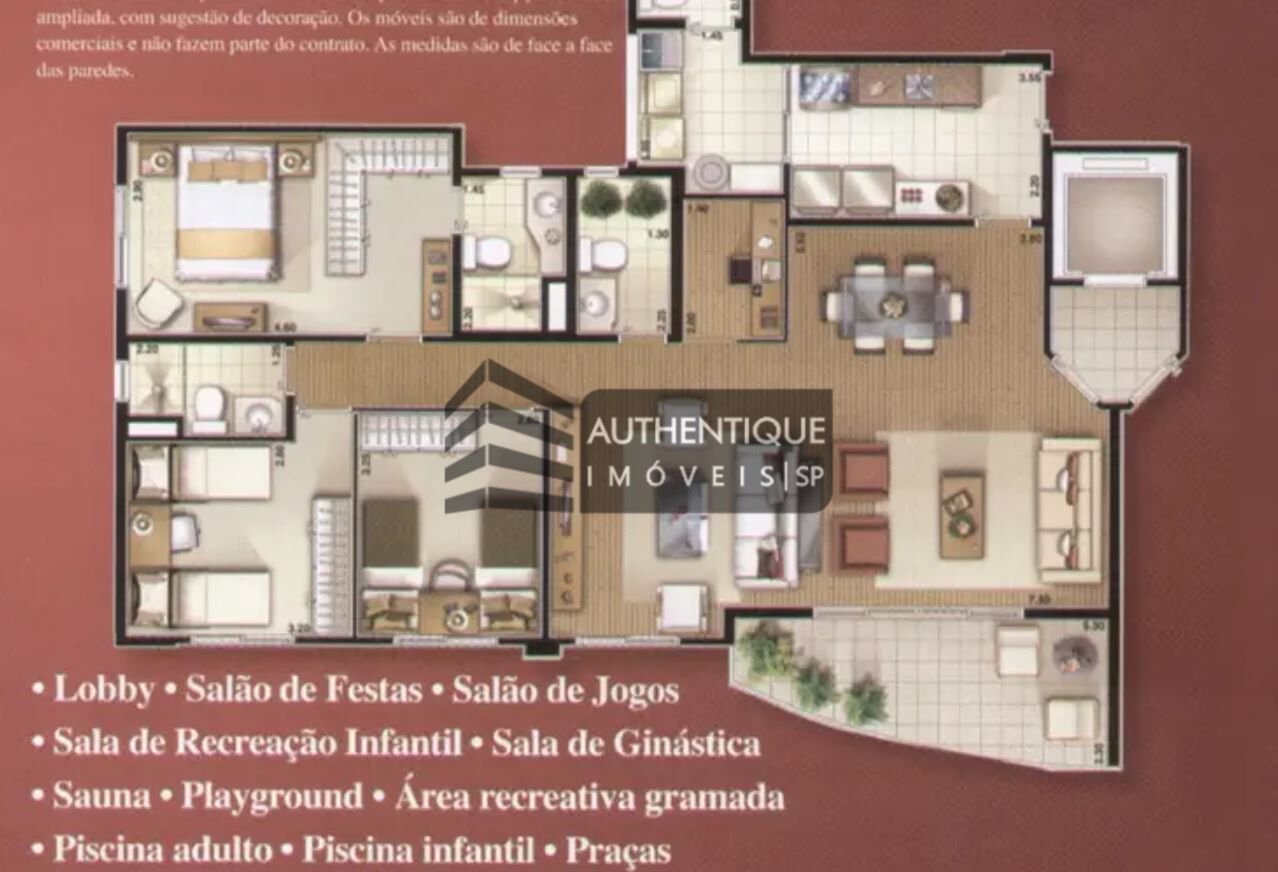 Apartamento à venda com 3 quartos, 121m² - Foto 21