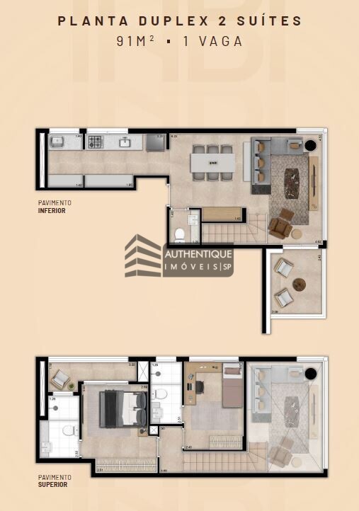 Apartamento à venda com 1 quarto, 53m² - Foto 28