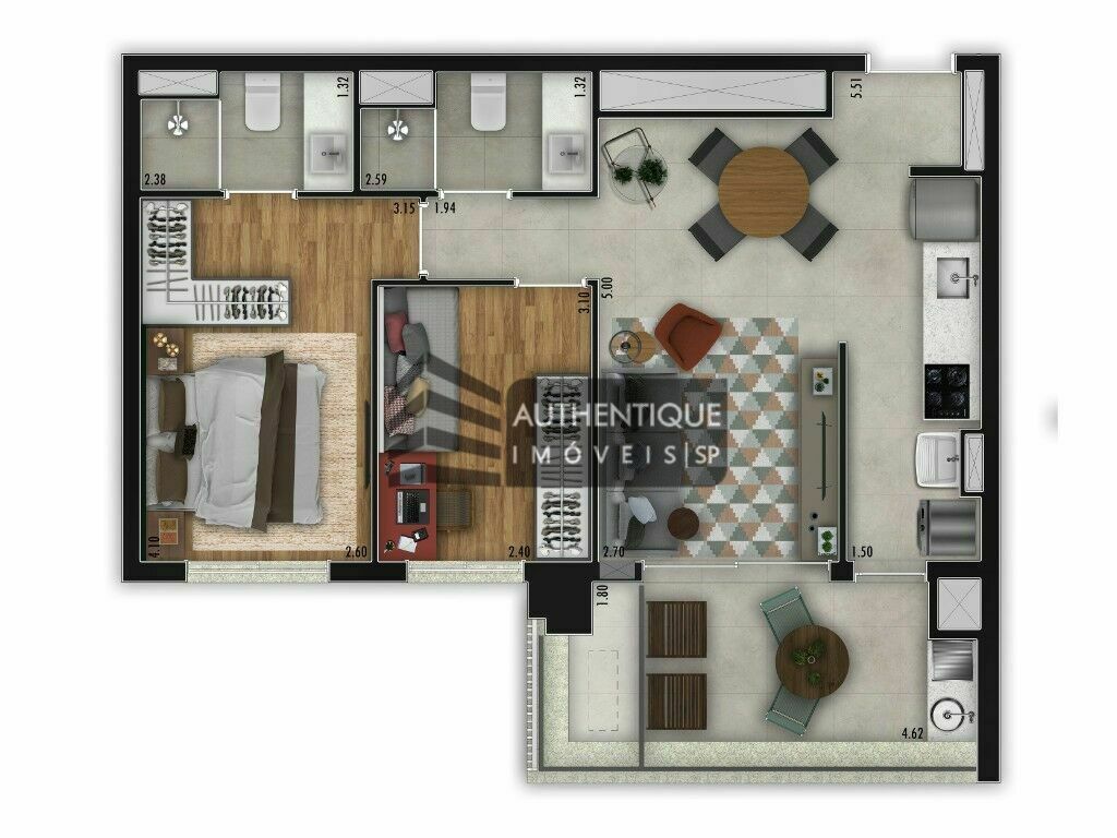 Apartamento à venda com 3 quartos, 115m² - Foto 25