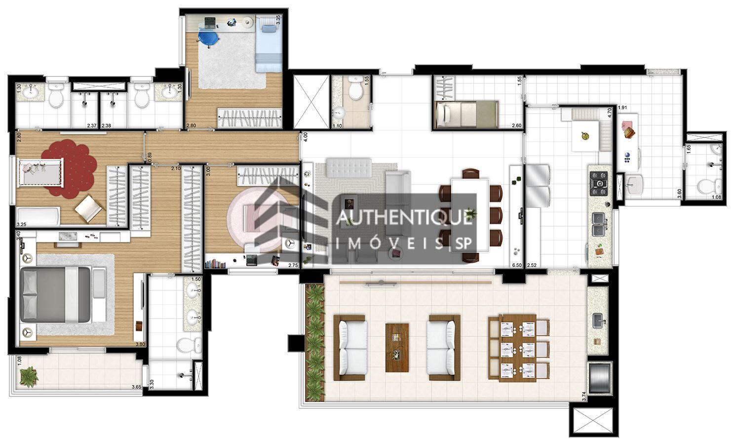 Apartamento, 3 quartos, 180 m² - Foto 18