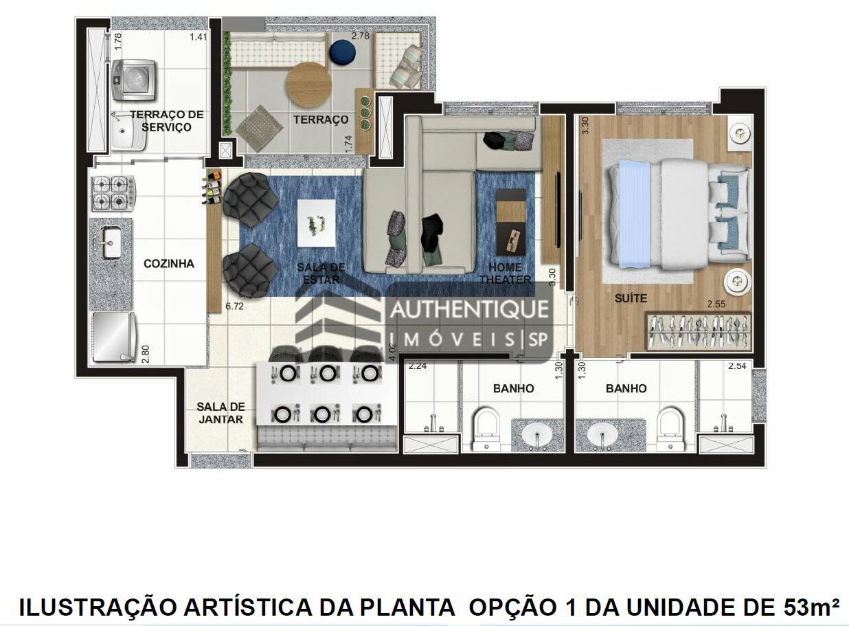 Apartamento à venda com 2 quartos, 79m² - Foto 33