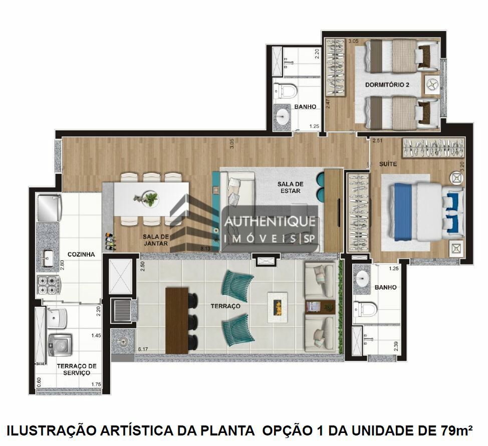 Apartamento à venda com 2 quartos, 79m² - Foto 34