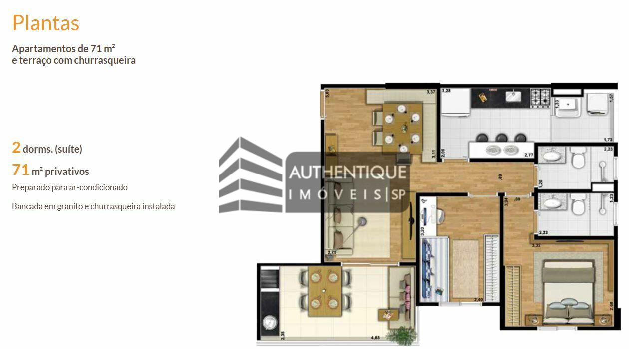 Apartamento à venda com 2 quartos, 71m² - Foto 19