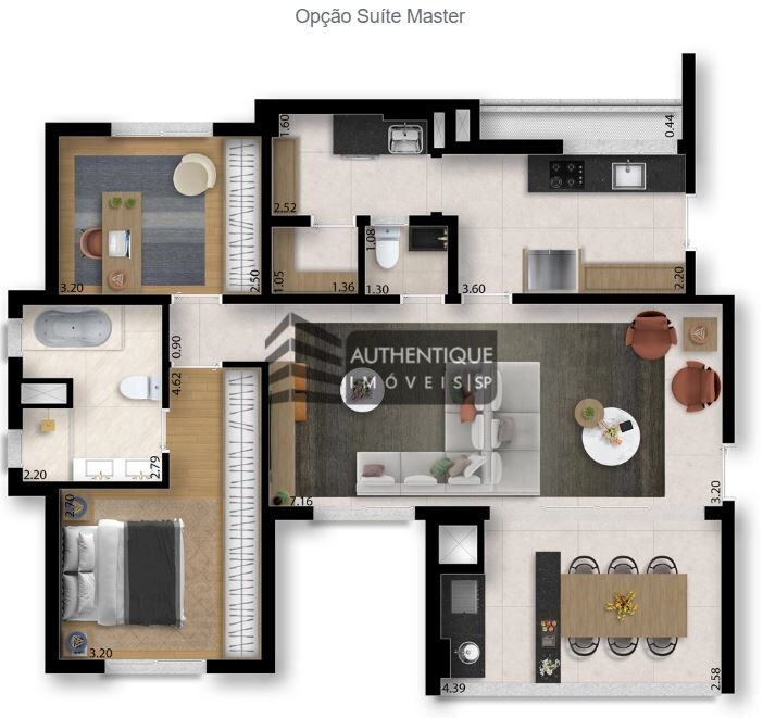 Apartamento à venda com 3 quartos, 156m² - Foto 25