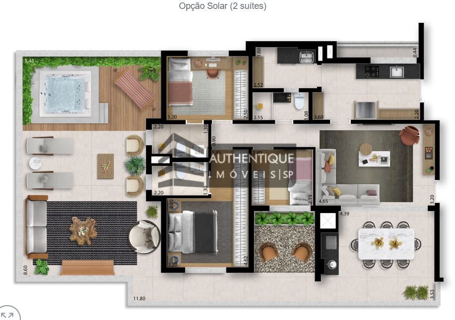 Apartamento à venda com 3 quartos, 156m² - Foto 26