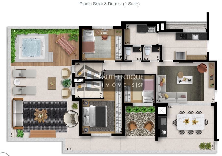 Apartamento à venda com 3 quartos, 156m² - Foto 27