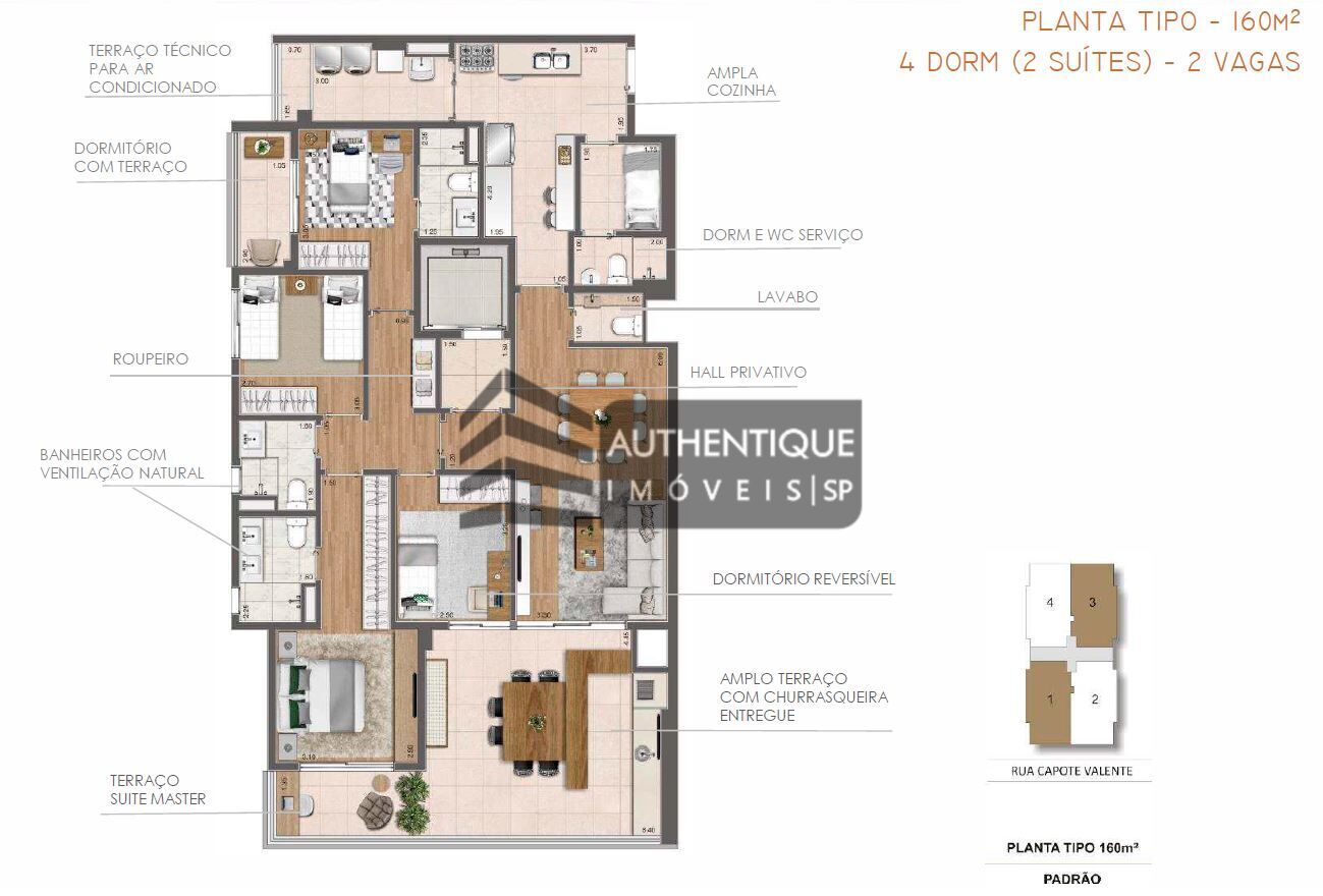 Apartamento à venda com 3 quartos, 160m² - Foto 46