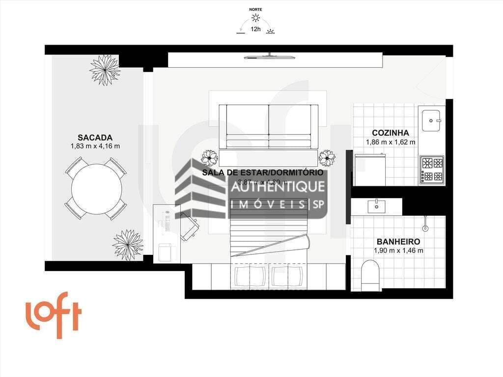 Apartamento à venda com 1 quarto, 41m² - Foto 39