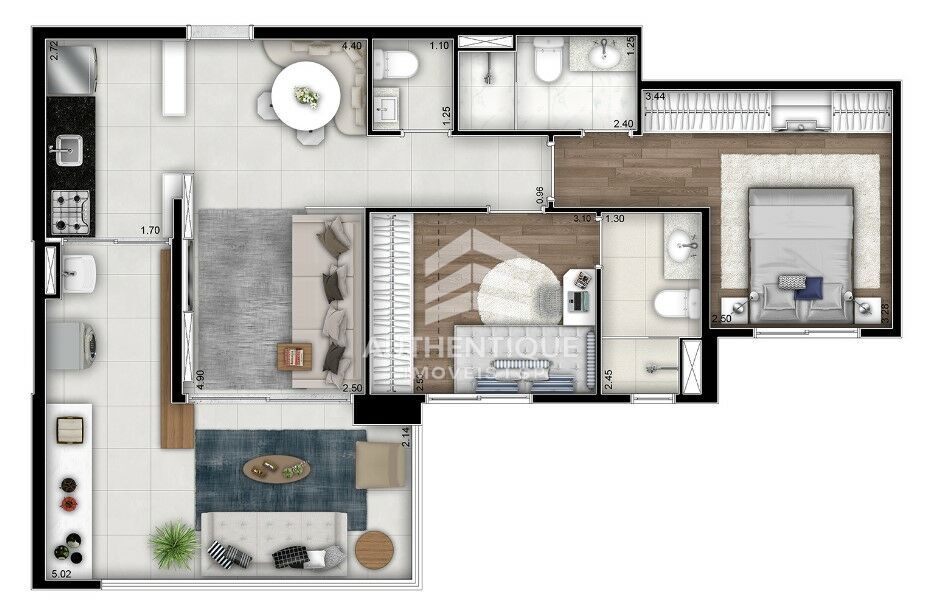 Apartamento, 3 quartos, 102 m² - Foto 32