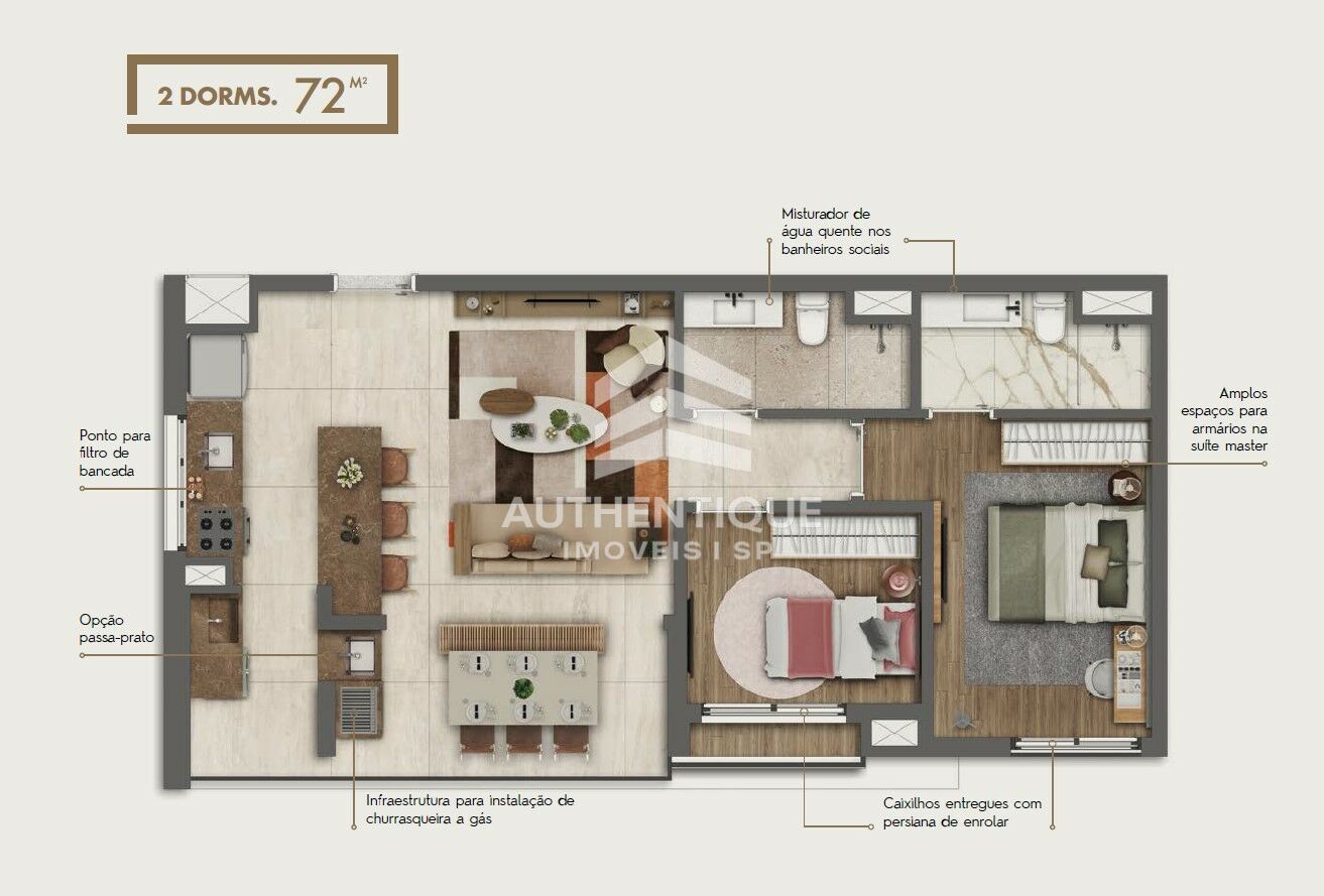 Apartamento, 3 quartos, 92 m² - Foto 40
