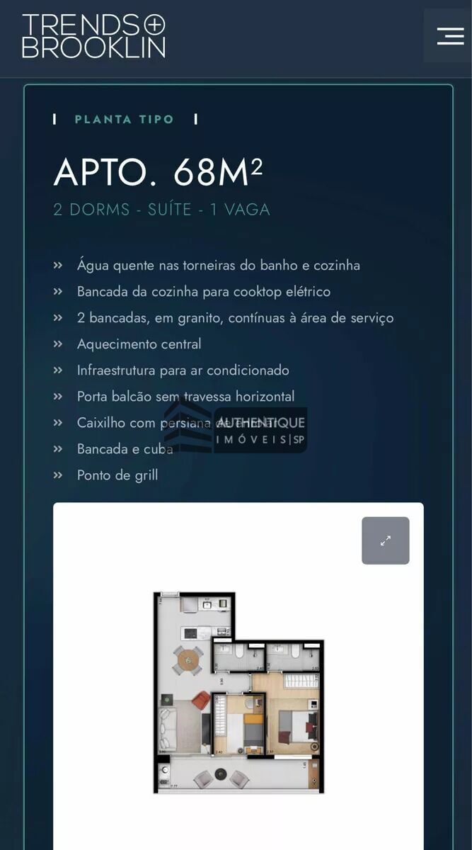 Apartamento à venda com 2 quartos, 68m² - Foto 11