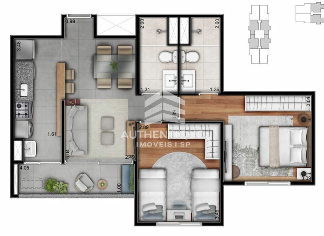 Apartamento, 3 quartos, 115 m² - Foto 23