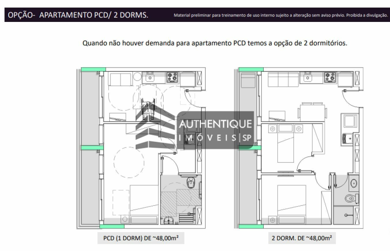 Apartamento à venda com 1 quarto, 24m² - Foto 40