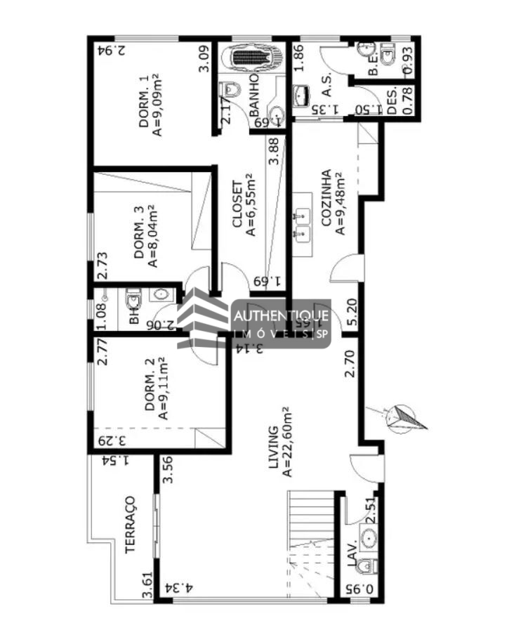 Cobertura à venda com 3 quartos, 212m² - Foto 20