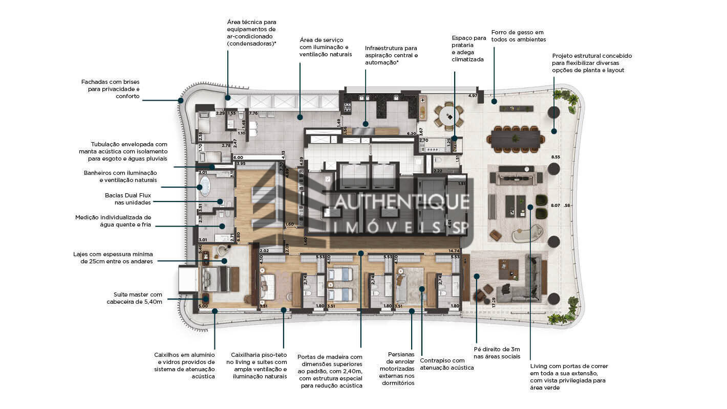 Apartamento à venda com 4 quartos, 541m² - Foto 24