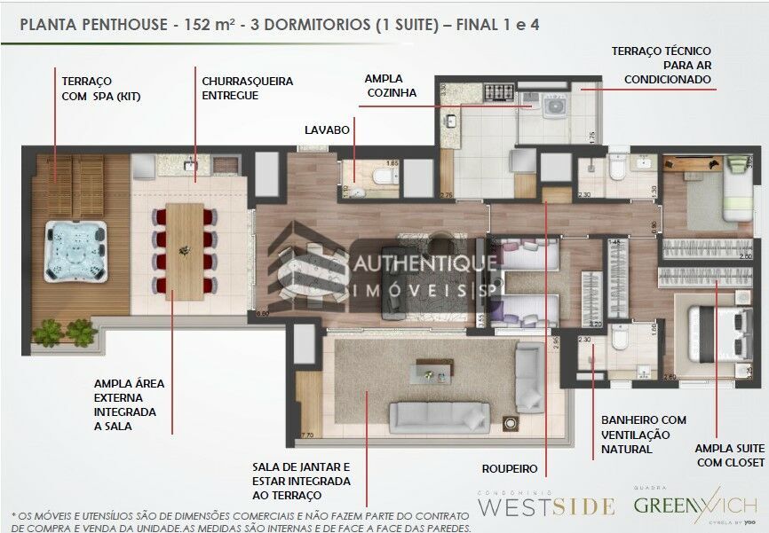 Cobertura à venda com 3 quartos, 152m² - Foto 47