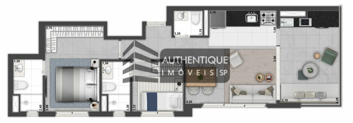 Cobertura à venda com 2 quartos, 108m² - Foto 25