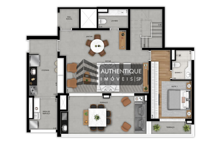 Cobertura à venda com 3 quartos, 201m² - Foto 17