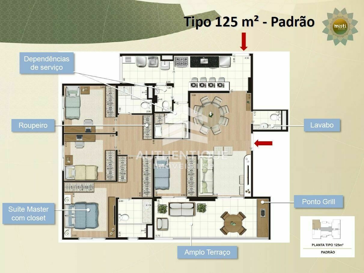 Apartamento, 3 quartos, 125 m² - Foto 26