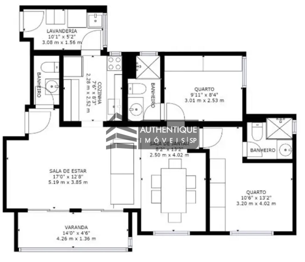 Apartamento à venda com 2 quartos, 80m² - Foto 25