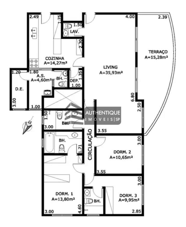 Apartamento à venda com 3 quartos, 128m² - Foto 19