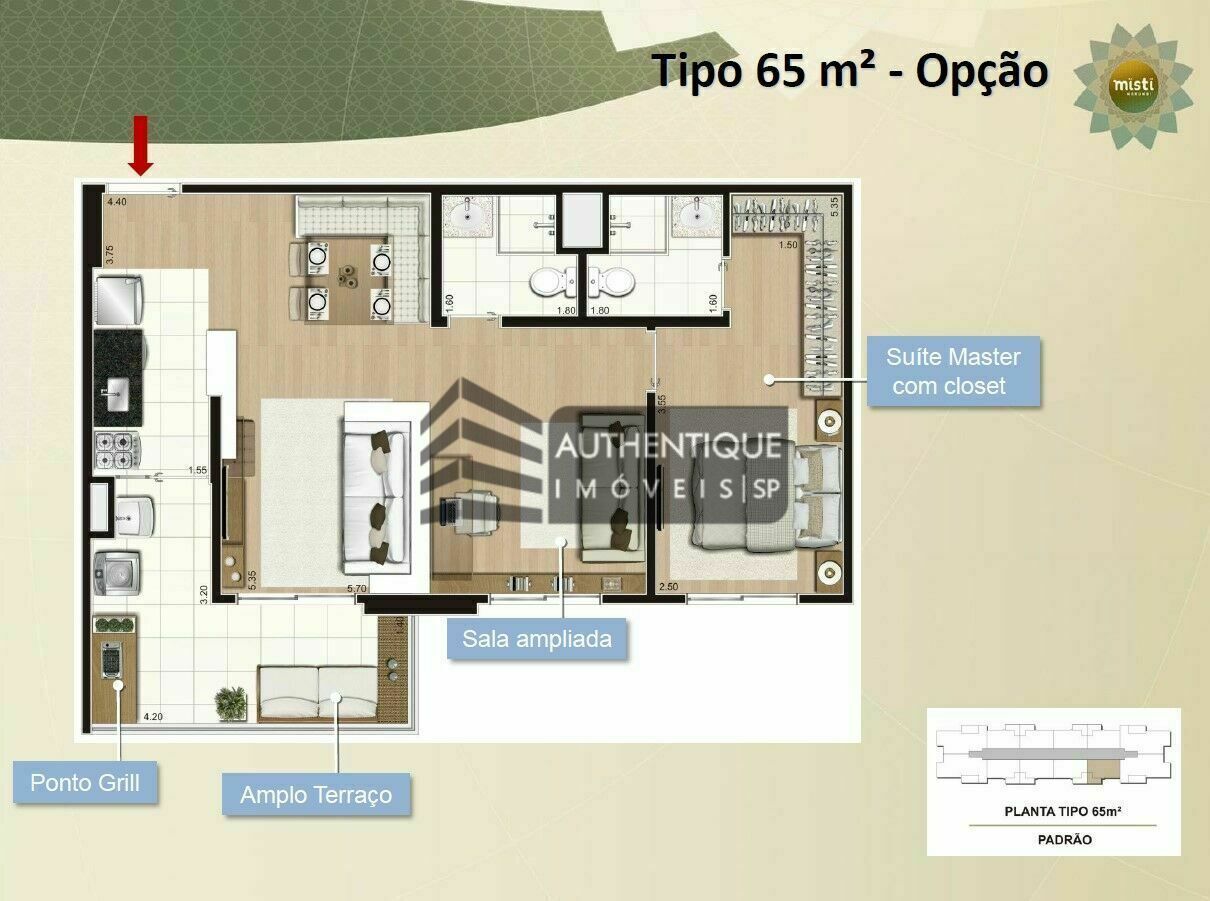 Apartamento à venda com 2 quartos, 92m² - Foto 41