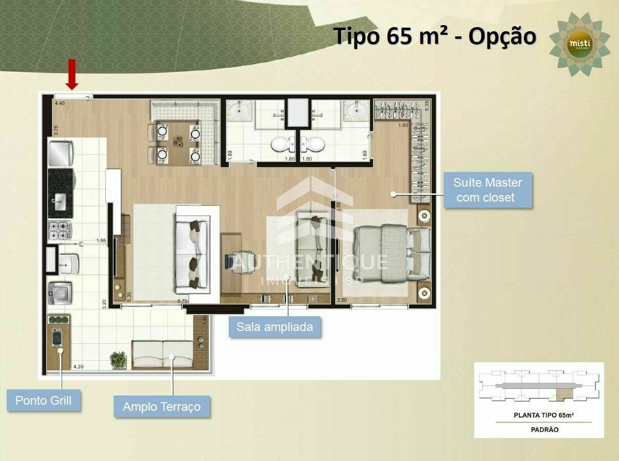 Apartamento, 2 quartos, 92 m² - Foto 41