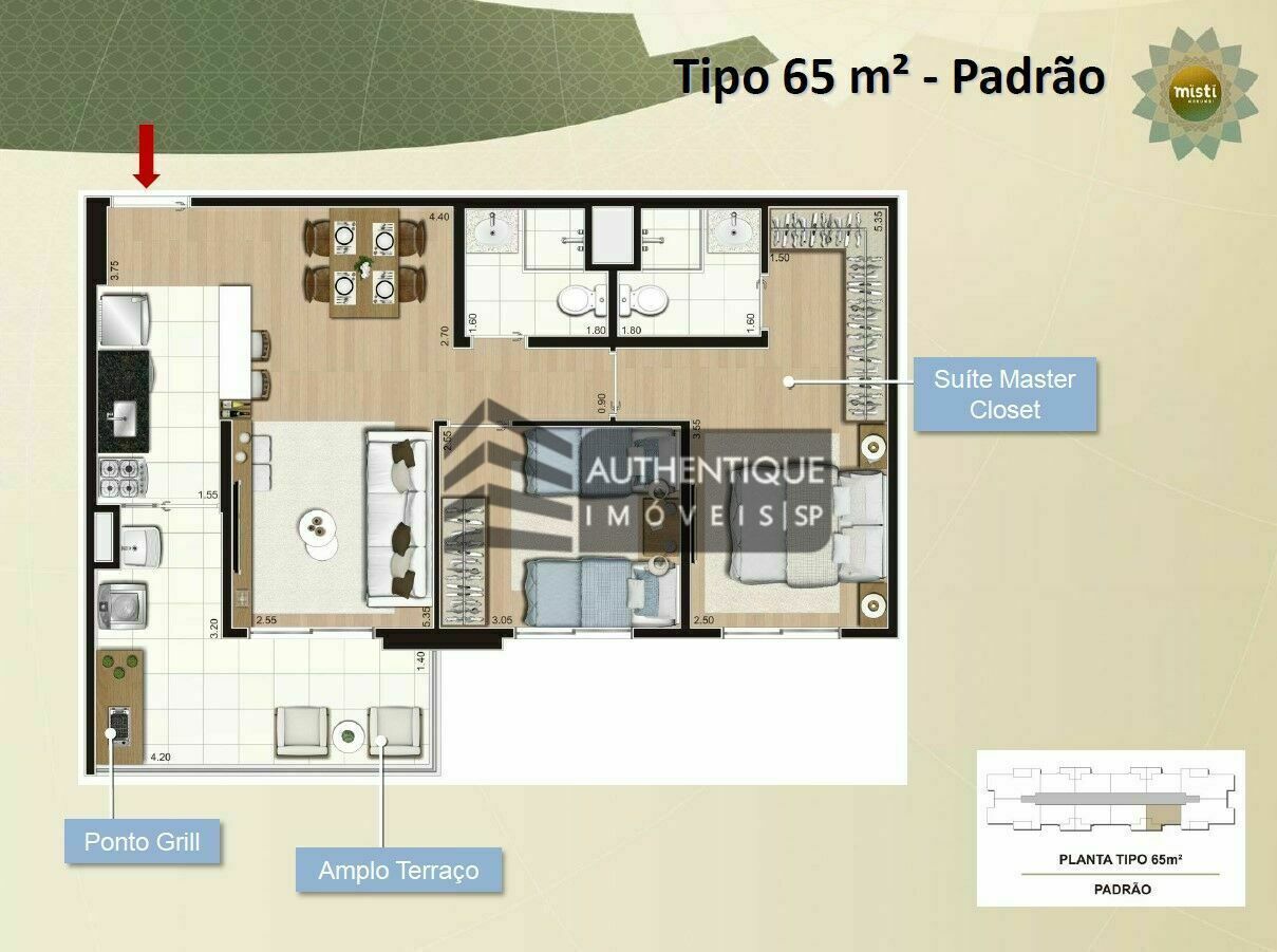 Apartamento à venda com 2 quartos, 92m² - Foto 42