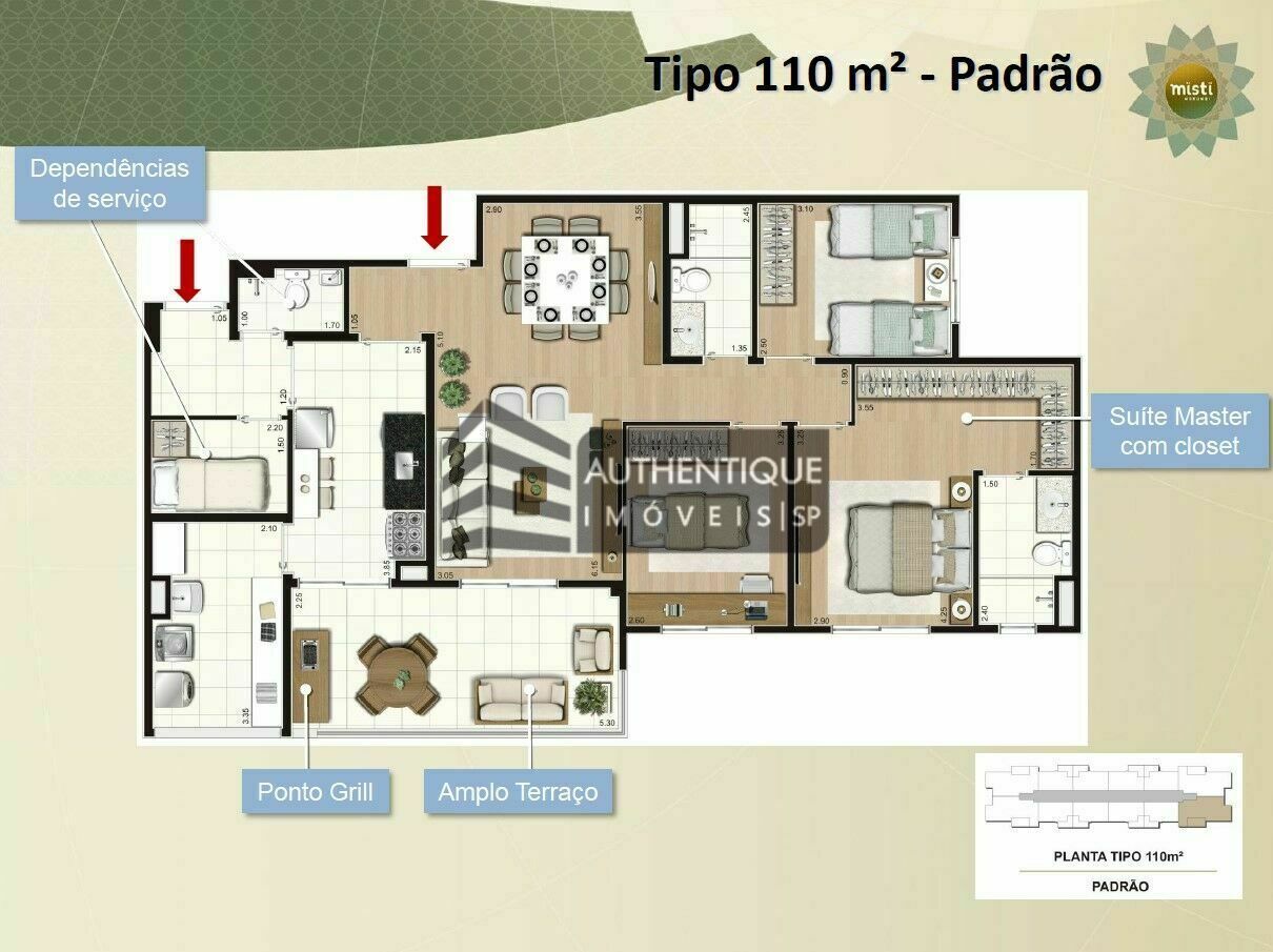 Apartamento à venda com 2 quartos, 92m² - Foto 44