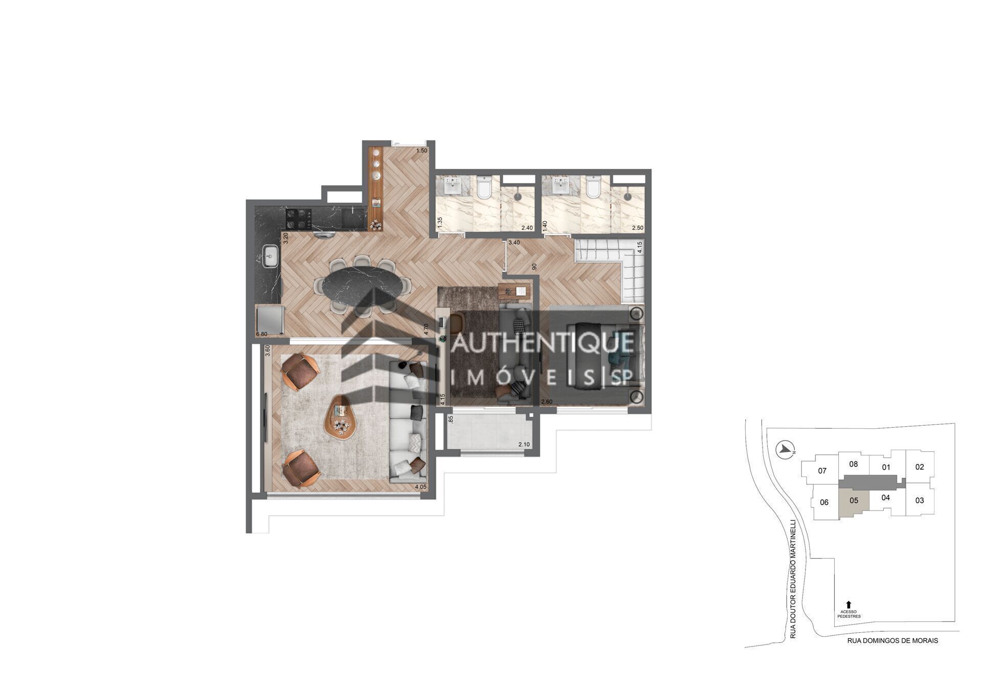 Apartamento à venda com 3 quartos, 121m² - Foto 13