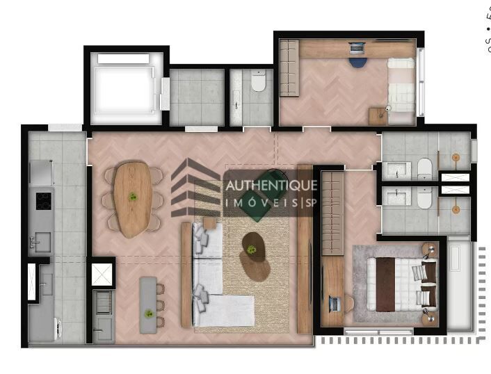 Apartamento à venda com 3 quartos, 90m² - Foto 39