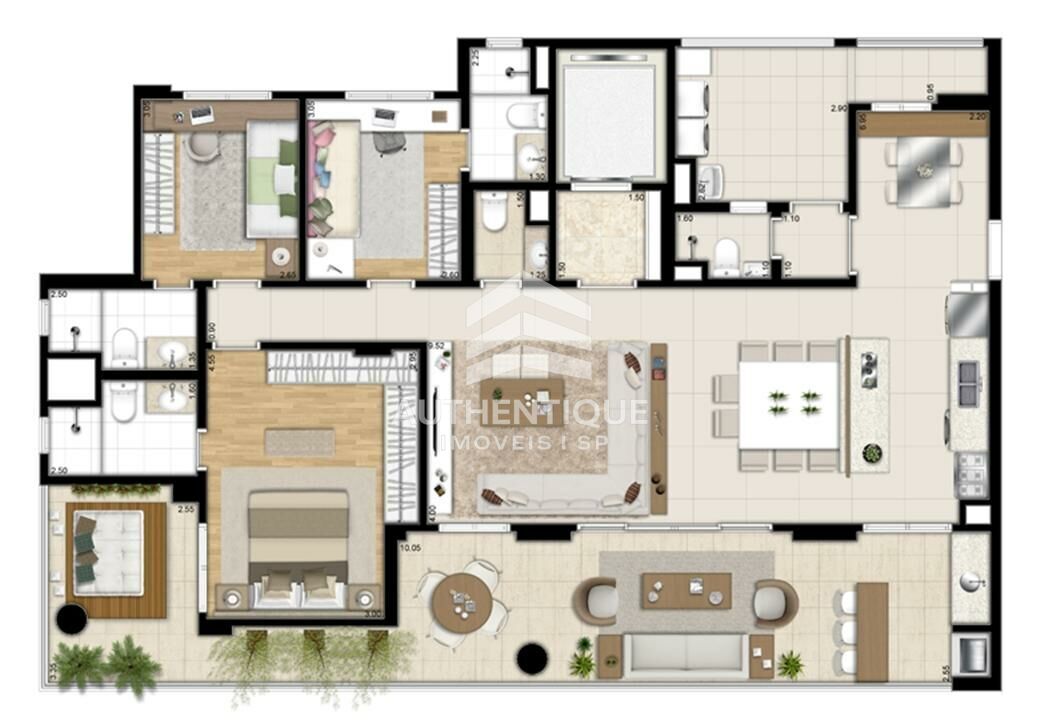 Apartamento, 3 quartos, 167 m² - Foto 16
