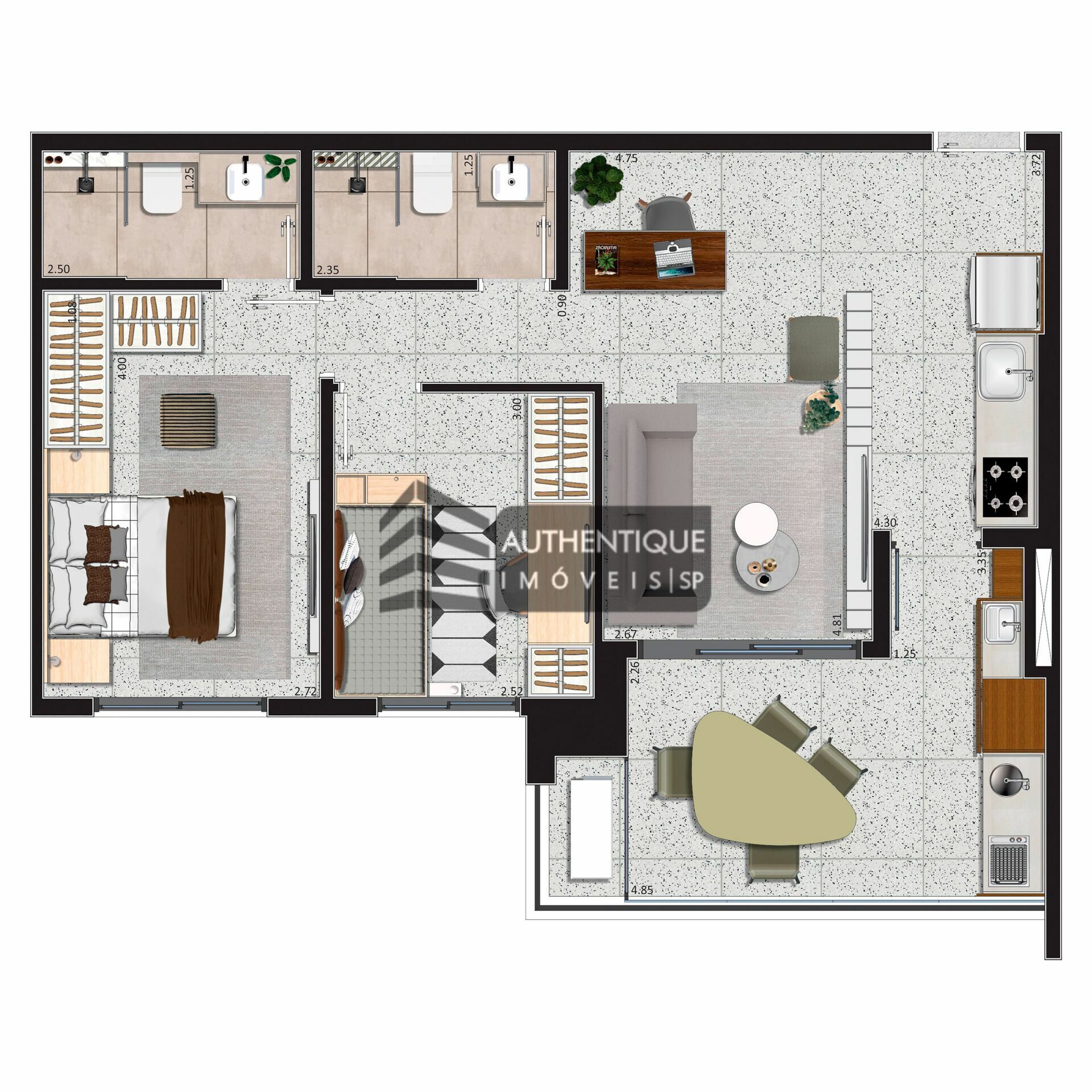 Apartamento à venda com 1 quarto, 24m² - Foto 45