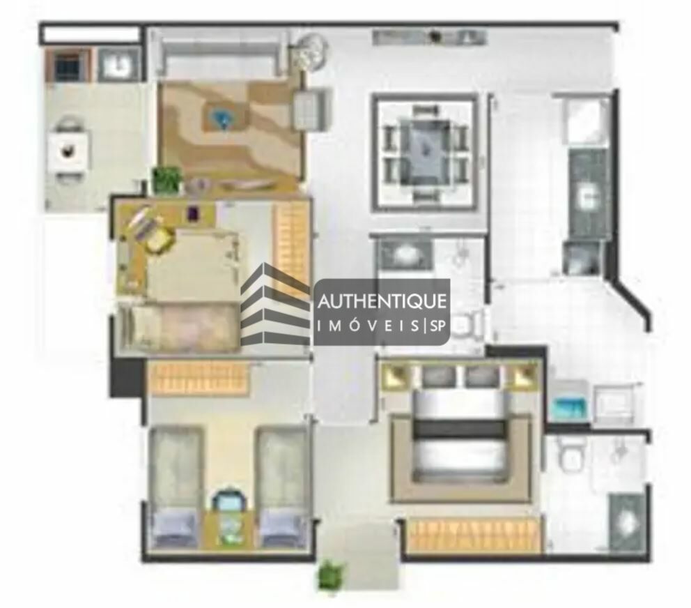 Apartamento à venda com 3 quartos, 70m² - Foto 34