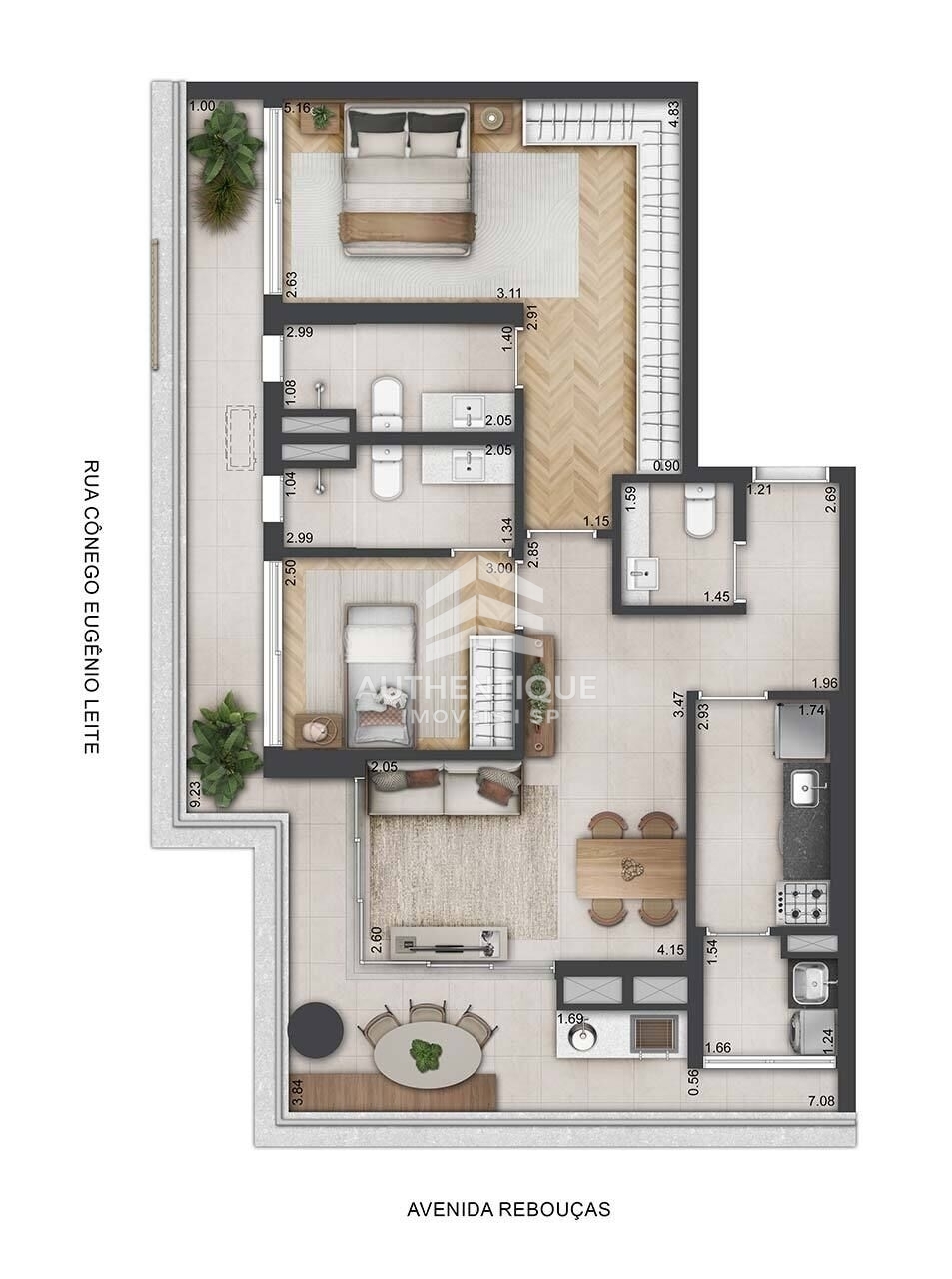 Apartamento, 3 quartos, 174 m² - Foto 28