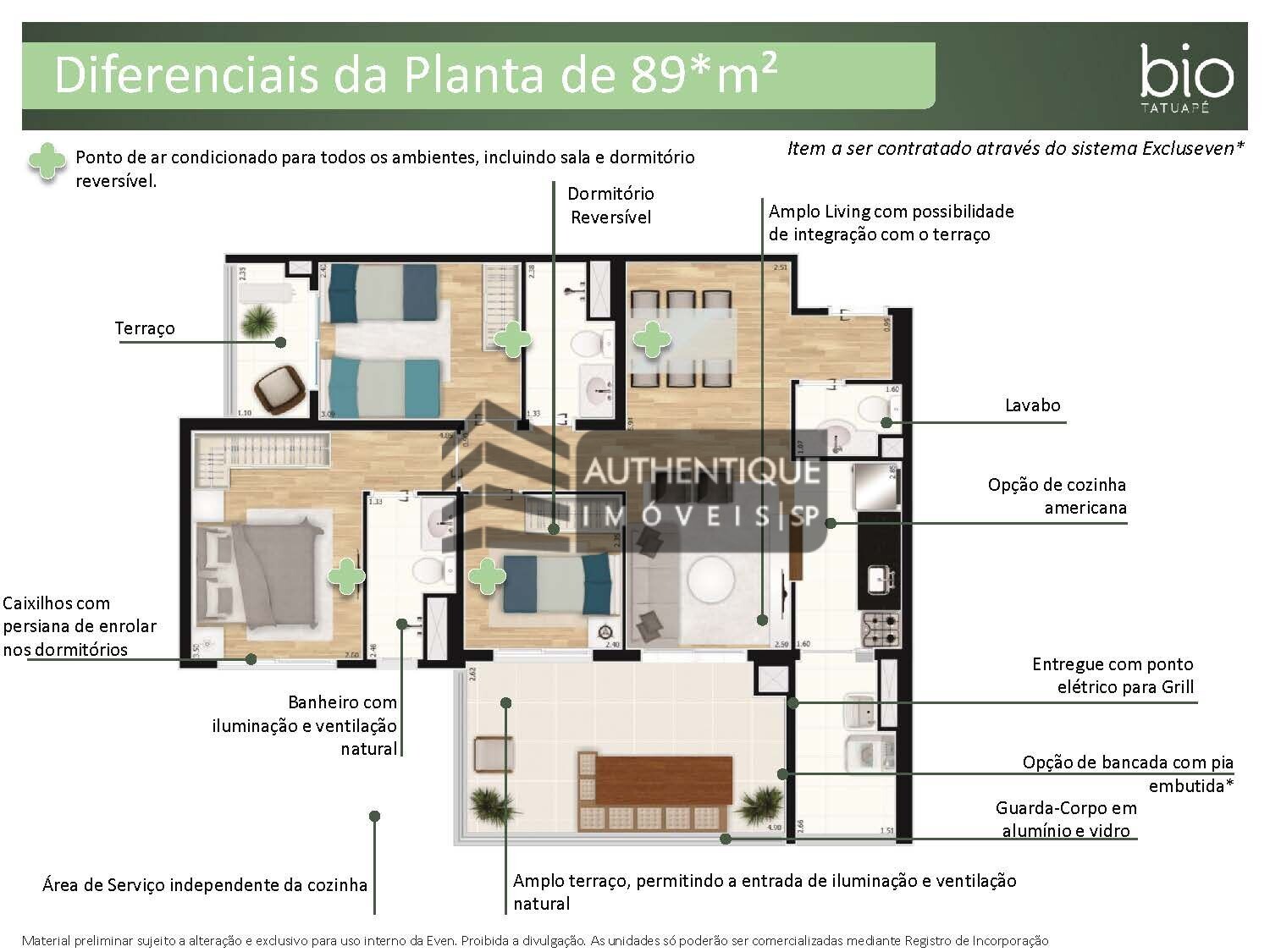 Apartamento à venda com 3 quartos, 89m² - Foto 11