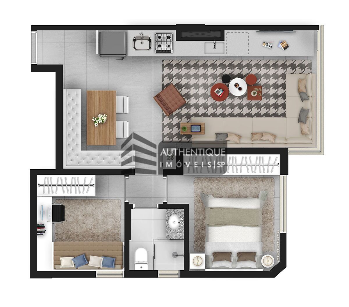 Apartamento à venda com 2 quartos, 46m² - Foto 25