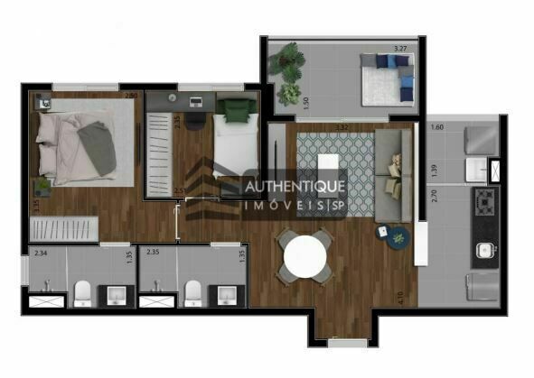 Apartamento à venda com 2 quartos, 86m² - Foto 37