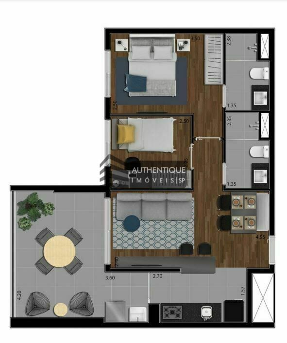 Apartamento à venda com 2 quartos, 86m² - Foto 34